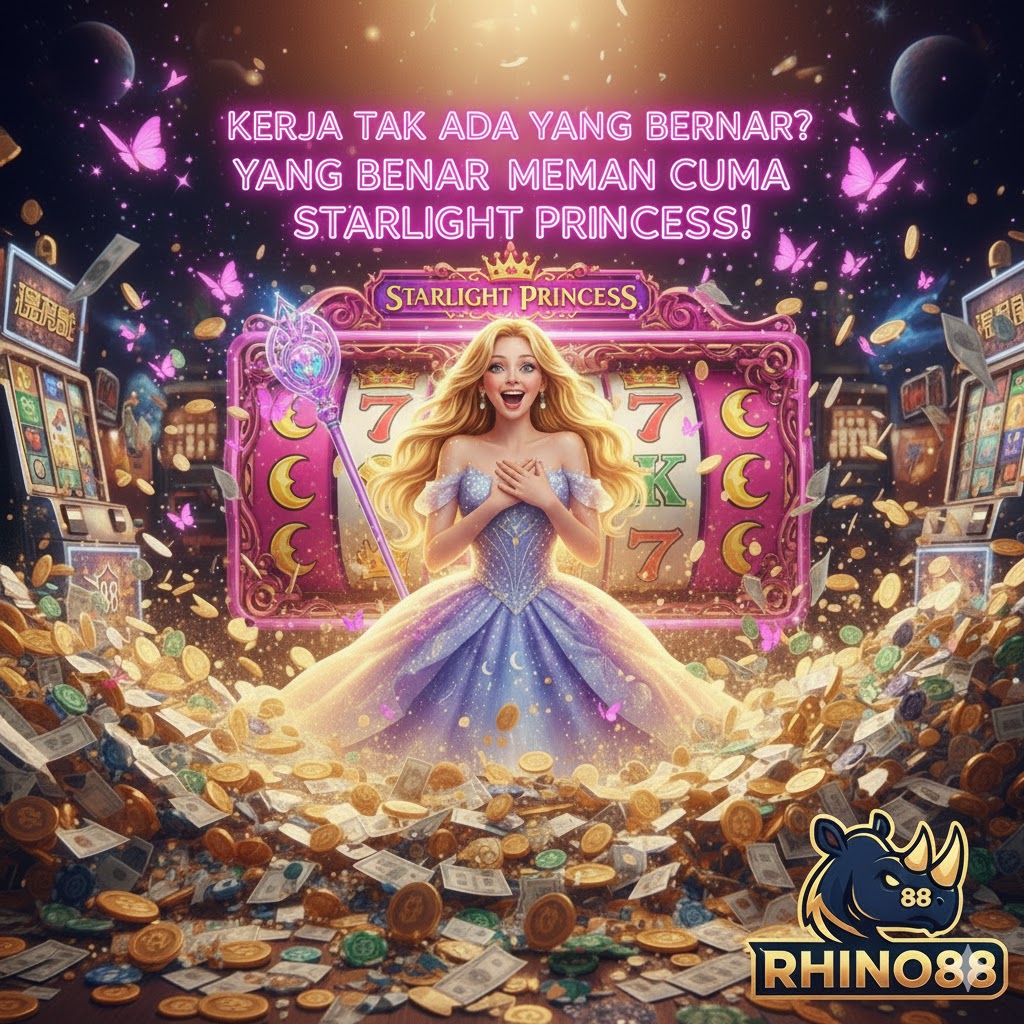 Nyari Kerja Tidak Ada yang Benar? Yang Benar Itu Memang Cuma Main di Starlight Princess dan Jackpot Hanya dalam Sekali Main!