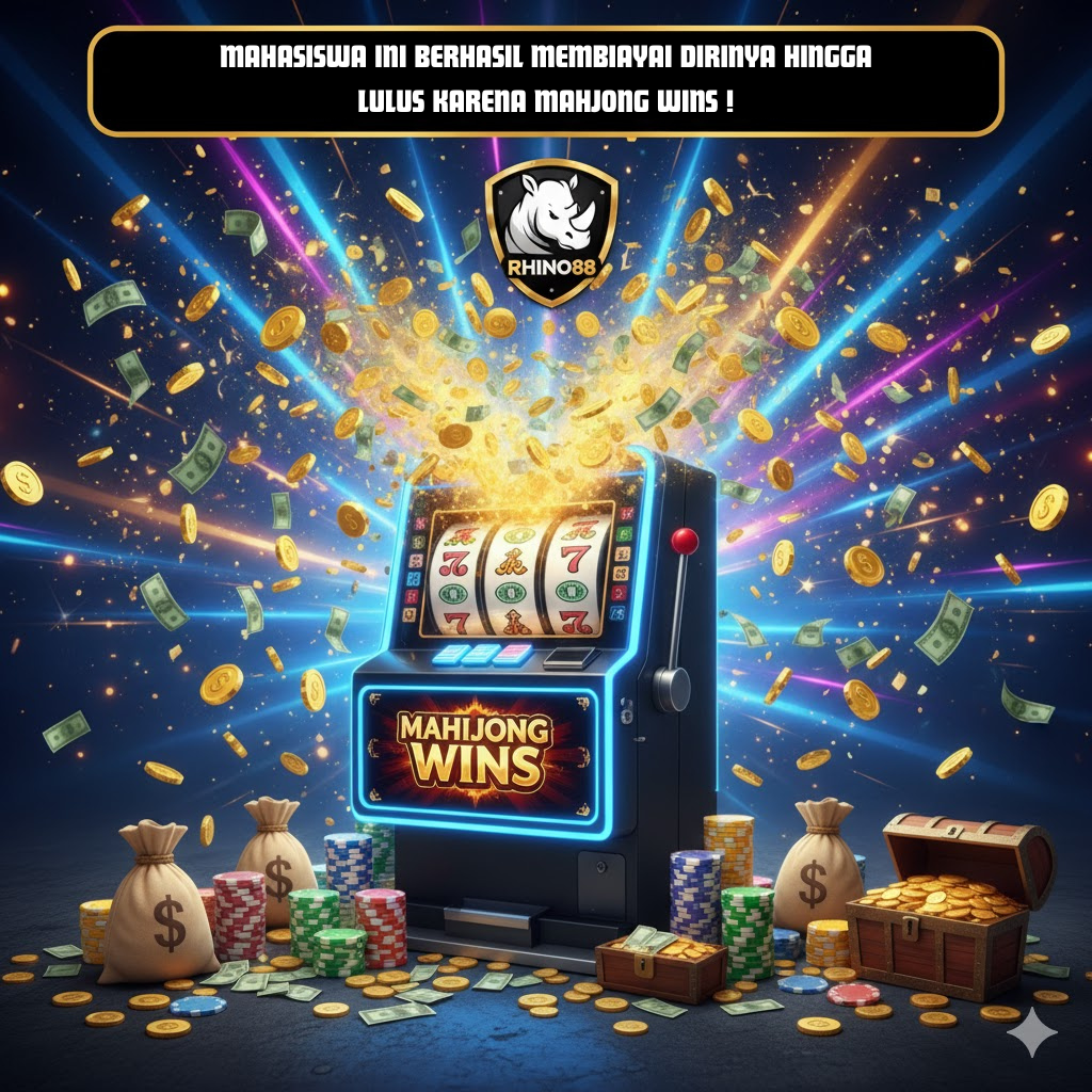 Mahasiswa ini Dapat Membiayai Dirinya Hingga Lulus Dengan Duit Kemenangan di Mahjong Wins RHINO88