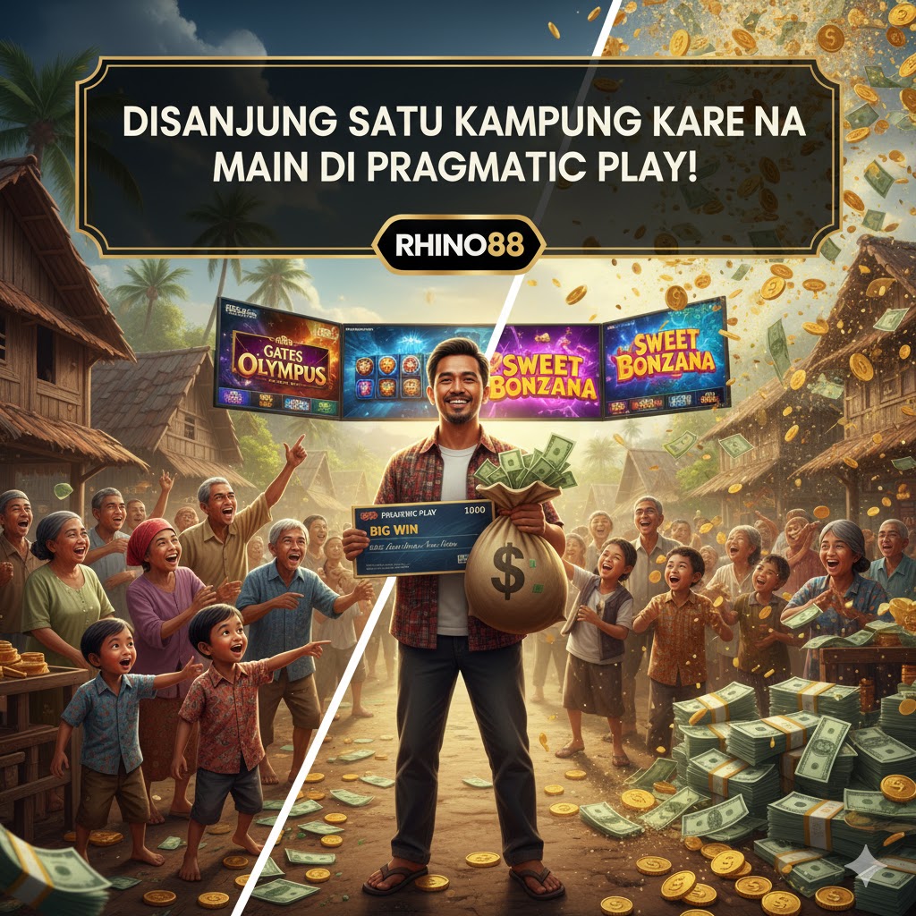 Satu Kampung Heboh! Pria Ini Traktir Satu Kampung Makan-Makan Berkat Main di Pragmatic Play! Dia Disanjung Satu Kampung!